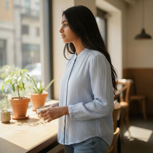 46 - Women's Gap Button Down Shirt